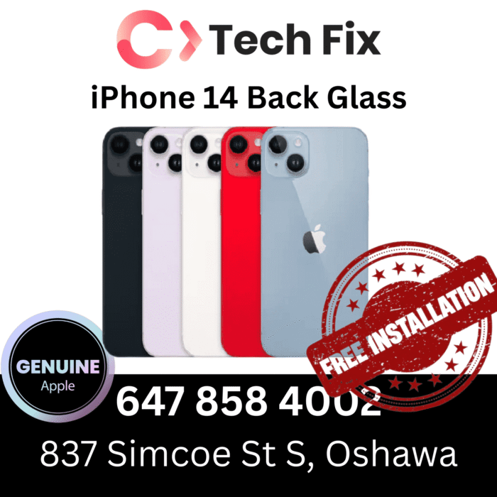 Apple iPhone 14 Replacement Back Glass Parts