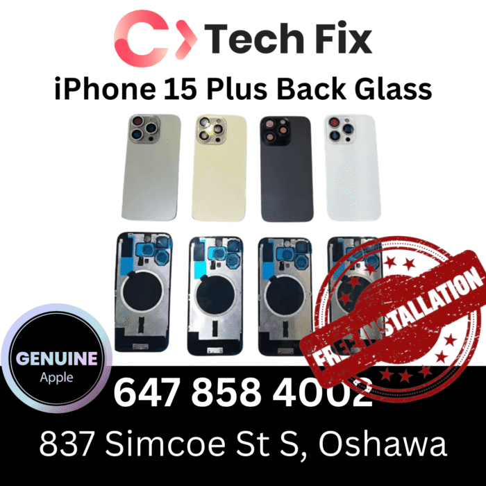 Apple iPhone 15 Plus Replacement Back Glass Parts