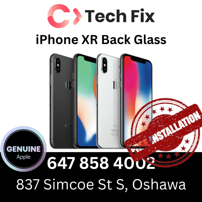 Apple iPhone XR Replacement Back Glass Parts
