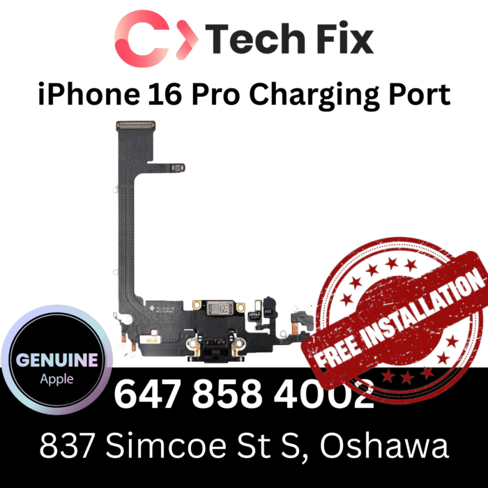 Apple iPhone 16 Pro Replacement Charging Port Parts