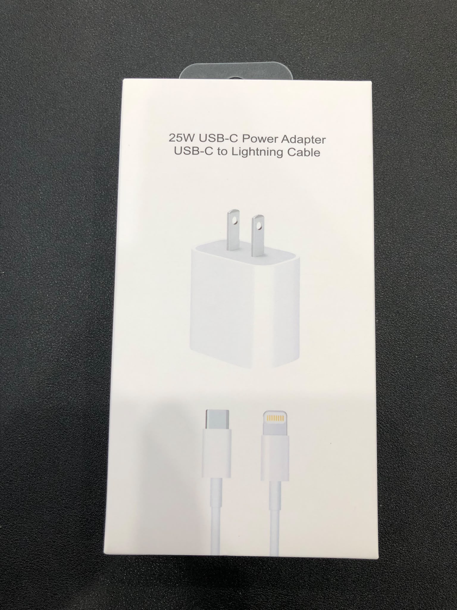 25W USB-C to Lightning Block and Cable